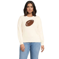 Women's Plus Size Drifter Sports Icon Sweater