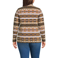 Plus Size Anyweather Fleece Quarter Zip Pullover