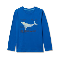 Boys Husky Long Sleeve Graphic Tee