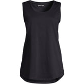 Women's Petite Supima Cotton Tunic Tank Top