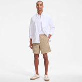 Men's 7" Lightweight Twill Pull On Deck Short