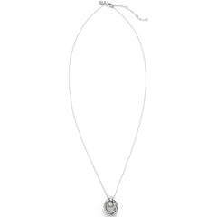 Water-Resistant Long Knot Pendant Necklace