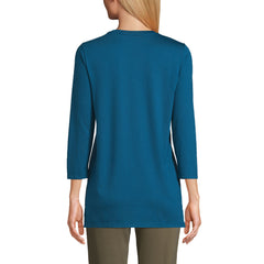 Women's 3/4 Sleeve Cotton Supima Tunic