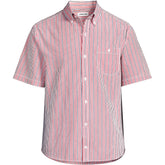 Men's Short Sleeve Seersucker Shirt