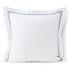 400 Thread Count Premium Supima Cotton No Iron Sateen Embroidered Pillow Sham