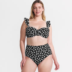 Women's Plus Size Balconnette Underwire Bikini Top