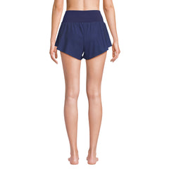 Women's 3" Pinchless Flutter Swim Short with Panty