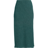 Women's Plus Size Crinkle Midi Skirt