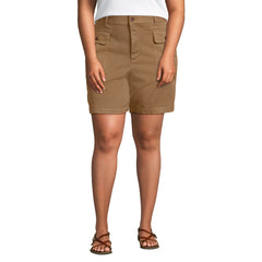 Women's Plus Size Cool Fade High Rise 7" Cargo Shorts