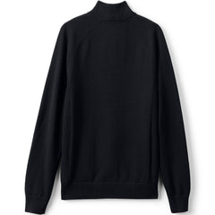 Unisex Big Cotton Modal Quarter Zip Sweater