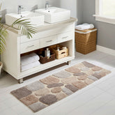 Chesapeake Pebbles Cotton Non-Skid 24''x60'' Bath Runner
