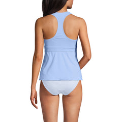 Women's DD-Cup V-Neck Racerback Flutter Tankini