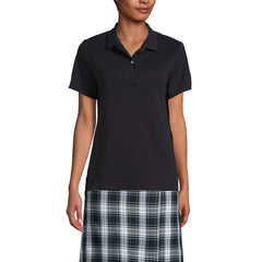 Women's Short Sleeve Feminine Fit Interlock Polo Shirt