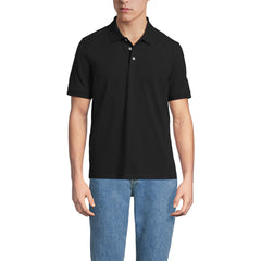 Men's Big and Tall Short Sleeve Performance Mesh Pique Polo