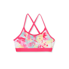 Girls Chlorine Resistant Criss Cross Bikini Top