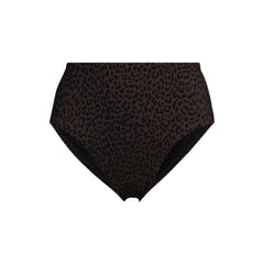 Women's Plus Size Cheeky High Waisted Bikini Bottoms