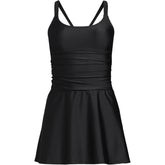 Women's Plus Size Essential Tie Back Ruched Dresskini Top