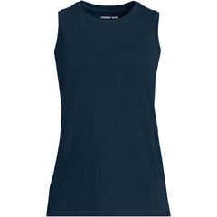 Women's Supima Cotton Crew Neck Tank