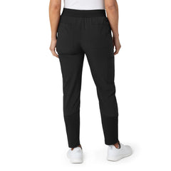 School Uniform Women's Petite Wink W123 Flex-n-Reach Track Scrub Pants