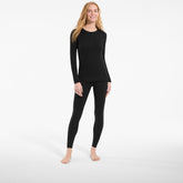Women's Petite Baselayer Cozy Thermaskin Crewneck Top