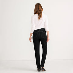 Women's Tall Mid Rise Straight Leg Jeans
