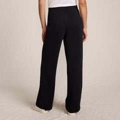 Women's Tall Sport Knit High Rise Pull On Relaxed Straight Leg Pants