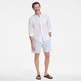 Men's 7" Seersucker Pull On Deck Short