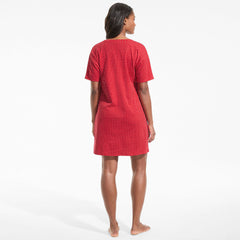 Women's Cotton Interlock Relaxed Above the Knee Nightgown
