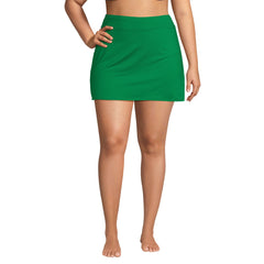 Women's Plus Size Tummy Control Swim Skirt