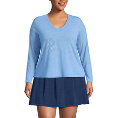 Women's Plus Size Power Performance Long Sleeve Top
