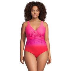 Women's G-Cup New SlenderSuit Wrap One Piece Swimsuit