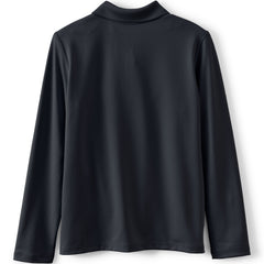 Girls Long Sleeve Feminine Fit Rapid Dry Polo Shirt