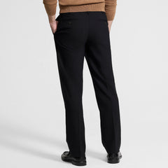 Men's Traditional Fit Year'rounder Stretch Wool Dress Pants