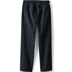 Boys Stretch Soft Rib Waist Iron Knee Pull On Pants