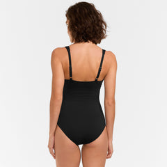 Women's Sweetheart Underwire Wrap One Piece Swimsuit