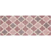 Chesapeake Alloy Moroccan Tile Cotton Anti Skid Bath Runner