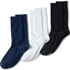 Men's Cotton Crew Socks 3 Pack