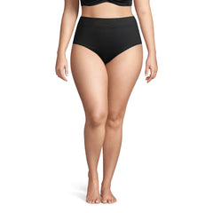 Women's Plus Size High Waisted Bikini Bottoms