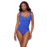 Miraclesuit Women's Must Haves Escape Slimming Underwire One Piece Swimsuit