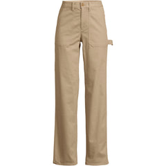 Women's Petite Herringbone Chino High Rise Utility Pants