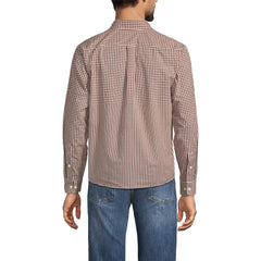 Men's Big Long Sleeve Poplin Shirt