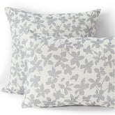 Cotton Textured Two Toned Bed Pillow Sham