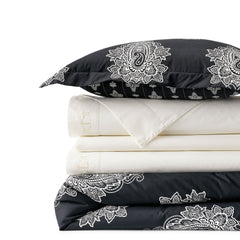 300 Thread Count Premium Supima Cotton Smooth Percale Duvet Bed Cover