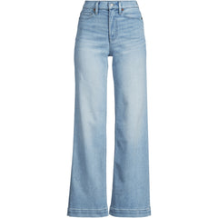 Tall High Rise Wide Leg Denim Jeans