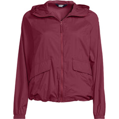 Women's UPF Packable Hooded Windbreaker Jacket