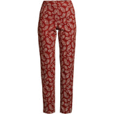 Women's Petite Mid Rise Pull On Chino Ankle Pants