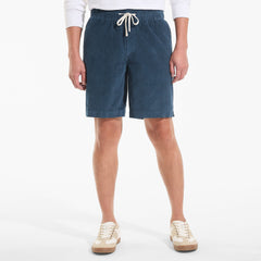 Men's Big 9" Corduroy Pull On Deck Short