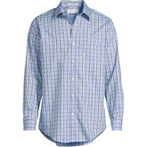 Men's Big and Tall No Iron Supima Cotton Pinpoint Straight Collar Dress Shirt
