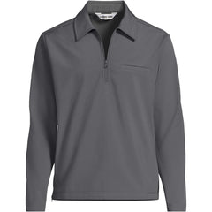 Unisex Soft Shell Collared Half Zip Pullover Top