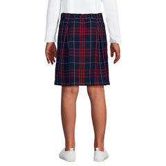 Girls Plaid Skort Top of Knee